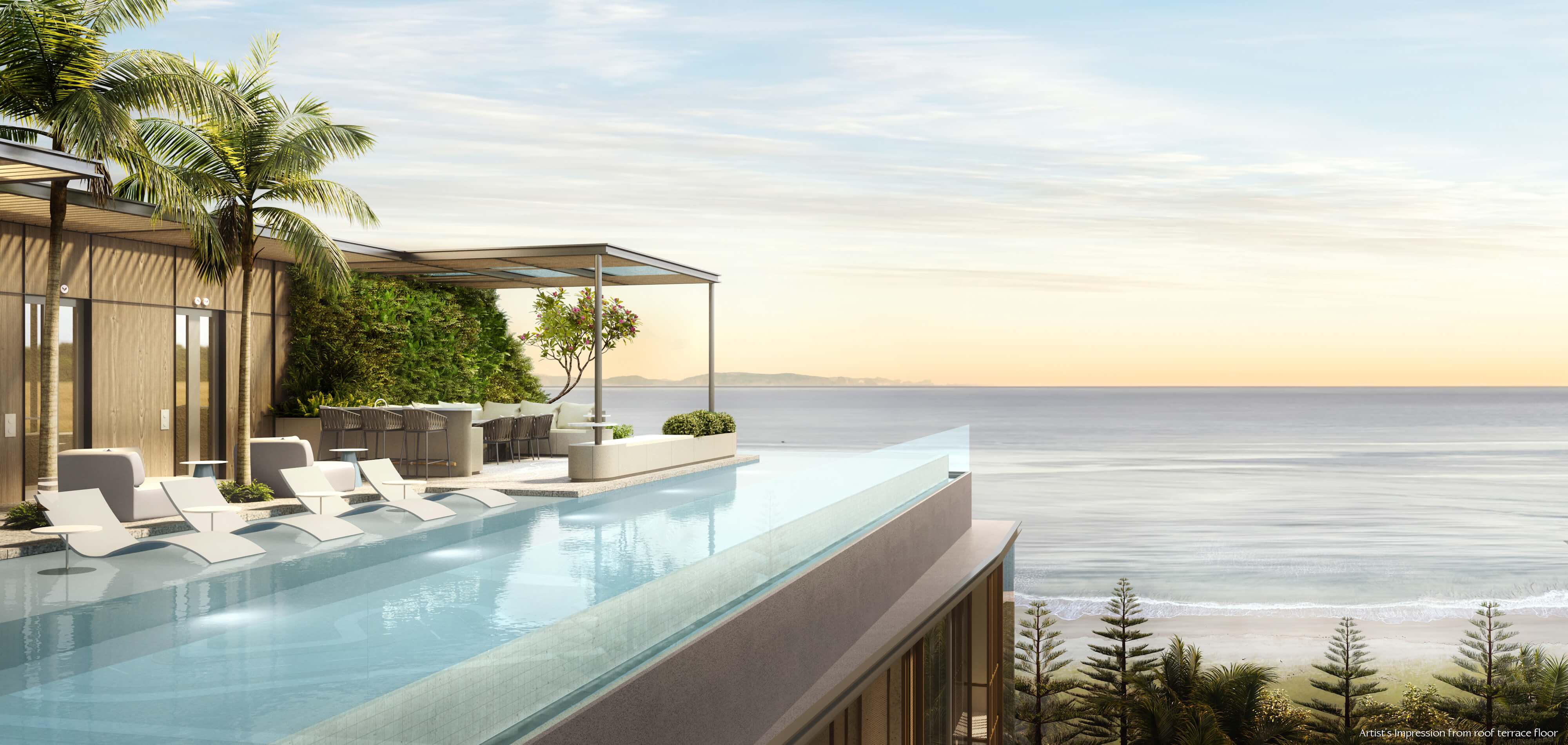 The Shorefront Infinity Pool